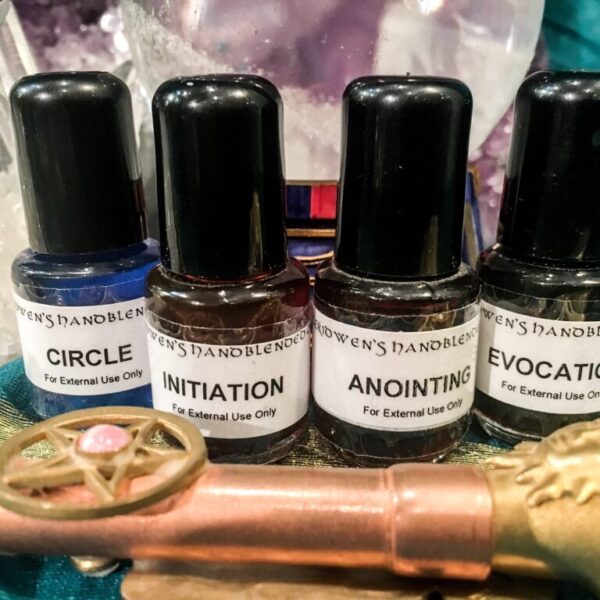 Initiation Oil - To empower the journey of the initiate to gain strength, wisdom and power.
