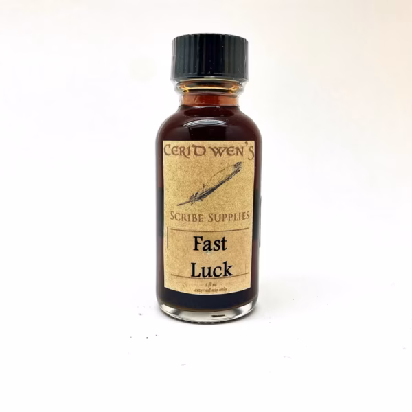 Fast Luck Yellow Ink - For changing your luck for the better with speed and ease.