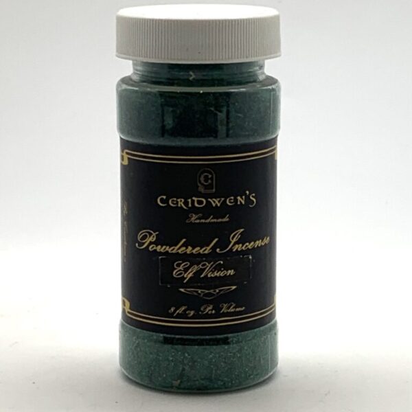 Elf Vision Powder - Enhances the ability to see the magickal world of the faery people.