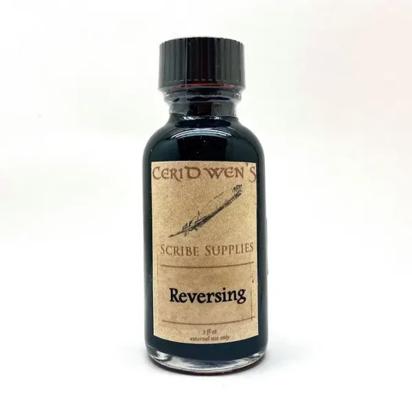 Reversing Dark Red Ink - For returning negativity and hex spells back where they came from.
