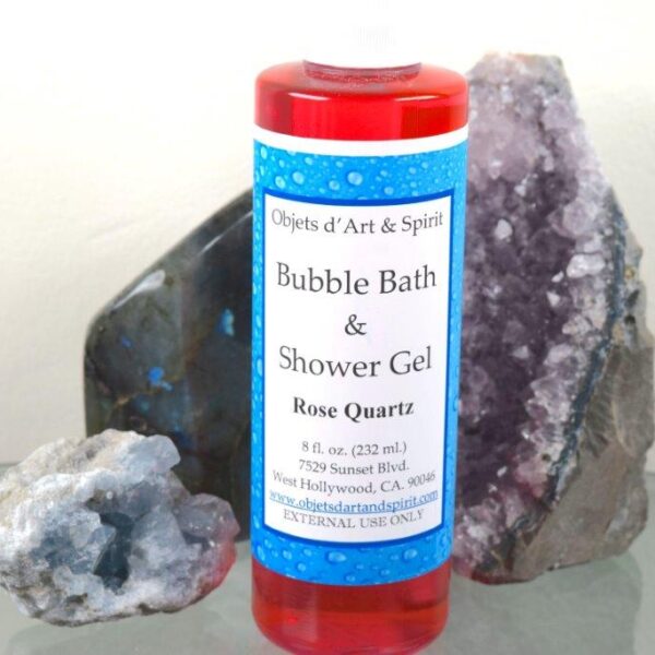 Rose Quartz Gel - open up your heart chakra to unconditional love