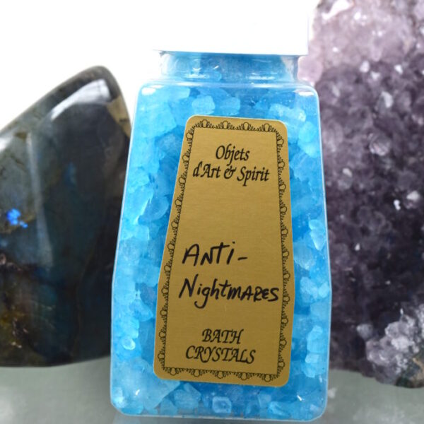 Anti-Nightmares Bath Salts - Relax in positivity. Setting you up for an evening of peace