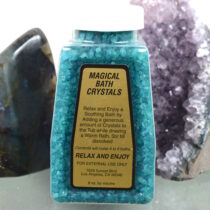 Aventurine Bath Salts - Work through the heart chakra to regenerate and restore the physical system. Heal by connecting to the life-giving energies of the earth.