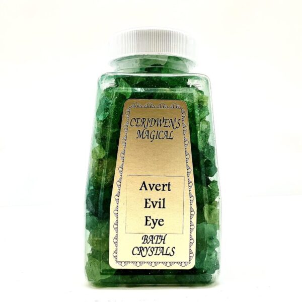 Avert Evil Eye Bath Salts - charged with protective magic to turn away negative intentions and ill-wishing