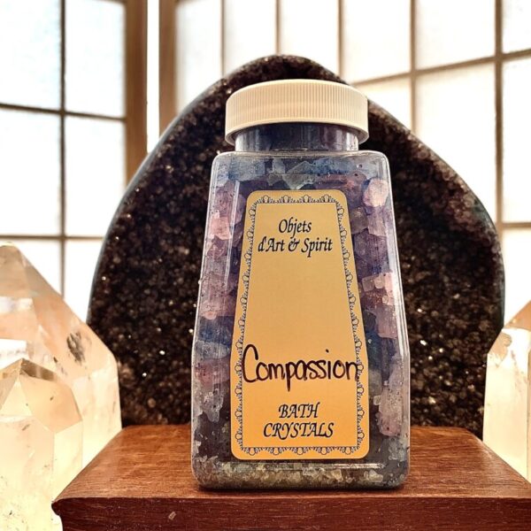 Compassion Bath Salts - Encourages heart opening. Collective action of kindness.