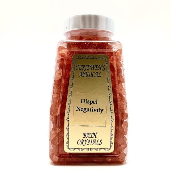 Dispel Negativity Bath Salts - Anti-Bad Vibe Shield. Removes any and all negative vibrations.