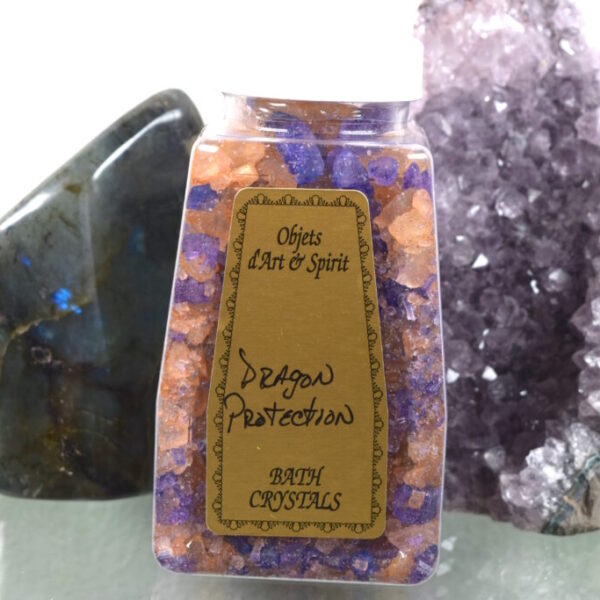 Dragon Protection Bath Salts - Call upon the dragon power of earth to act in your protection and defense