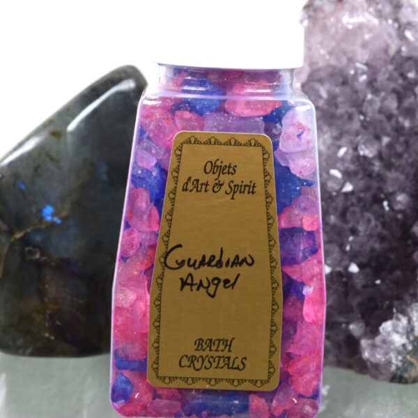 Guardian Angel Bath Salts - Your guardian angel is at your side as a guide and protector from the moment of birth until after death.