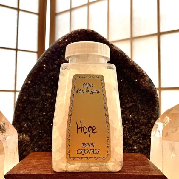 Hope Bath Salts - use to open a heart closed by pain and see and accept new opportunities