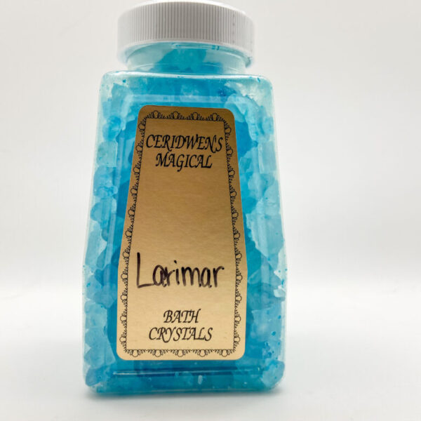 Larimar Bath Salts - brings peace and healing to you