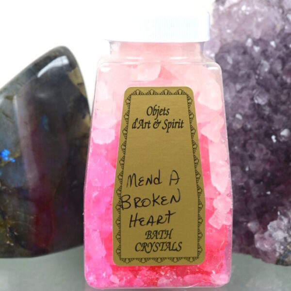 Mend a Broken Heart Bath Salts - to ease the pain of loss and start the healing process