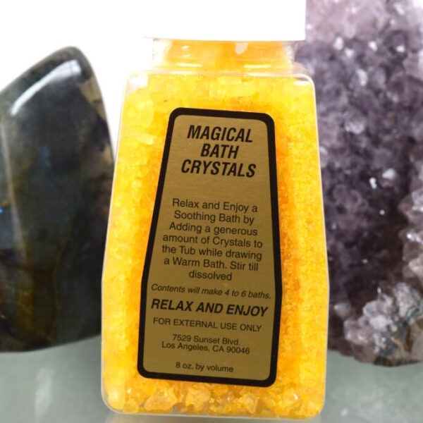 Oshun Bath Salts - call in love with the support of this goddess; the goddess of sweet waters. May you one day experience the strength in her power, the beauty of her undying love, and the magical rhythm flowing through her sacred waters.