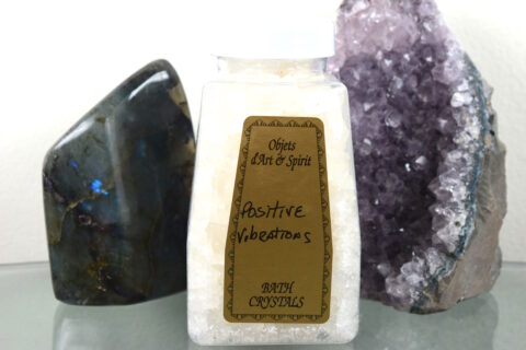 Positive Vibrations Bath Salts - use to draw in beneficial energy