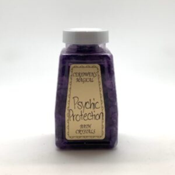 Psychic Protection Bath Salts - Enhance your ability to create energetic protection for yourself as you work with other realms. Psychic protection is important for everyone who is doing spiritual or psychic development work.