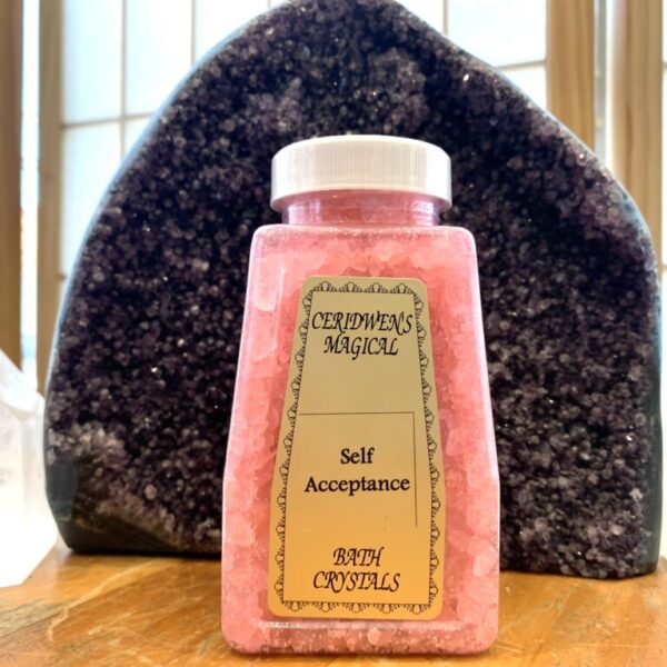 Self-Acceptance Bath Salts - use to love and accept yourself in all aspects of your life