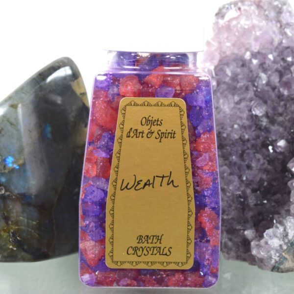 Wealth Bath Salts - open up to wealth in all aspects of your life