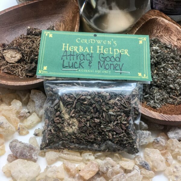 Attract Good Luck & Money Herbal Spell