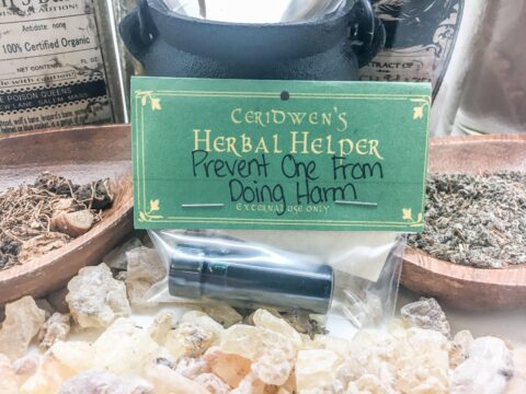 Prevent One From Doing Harm Herbal Spell