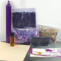 House Blessing Candle Kit - To seal and bless a house or room after it has been ritually cleansed.