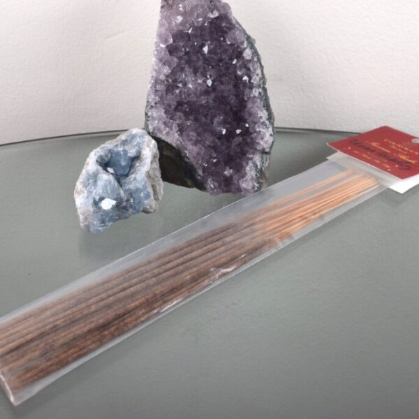 Clear Quartz Incense 20pk - Stimulate and harmonize with all chakras