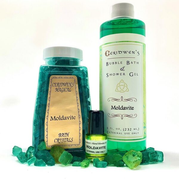 Moldavite Oil - Assists to connect with celestial energies.