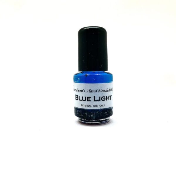 Blue Light Oil - Truth, wisdom, good health, clarity of expression, wisdom, serenity, peace and harmony in the home, spiritual understanding, calmness and inner peace.