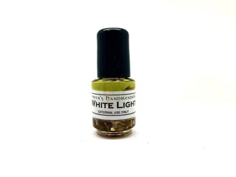 White Light Oil - Power in its purest form. White light generates purity, truth, spiritual strength, clarity of vision and insight. This energy can be used for inner insight and healing, protection, clairvoyance, prophecy and pure focused energy. - Image 2