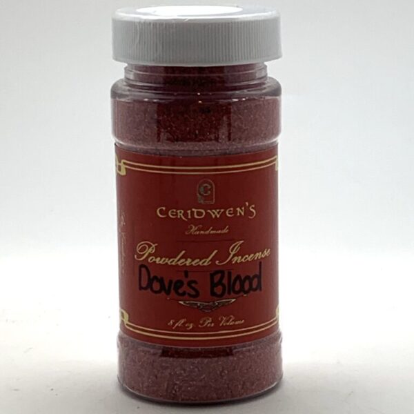 Dove's Blood Powder - enhance any work involving wishes and dreams.  No doves were harmed in the creation of this incense!