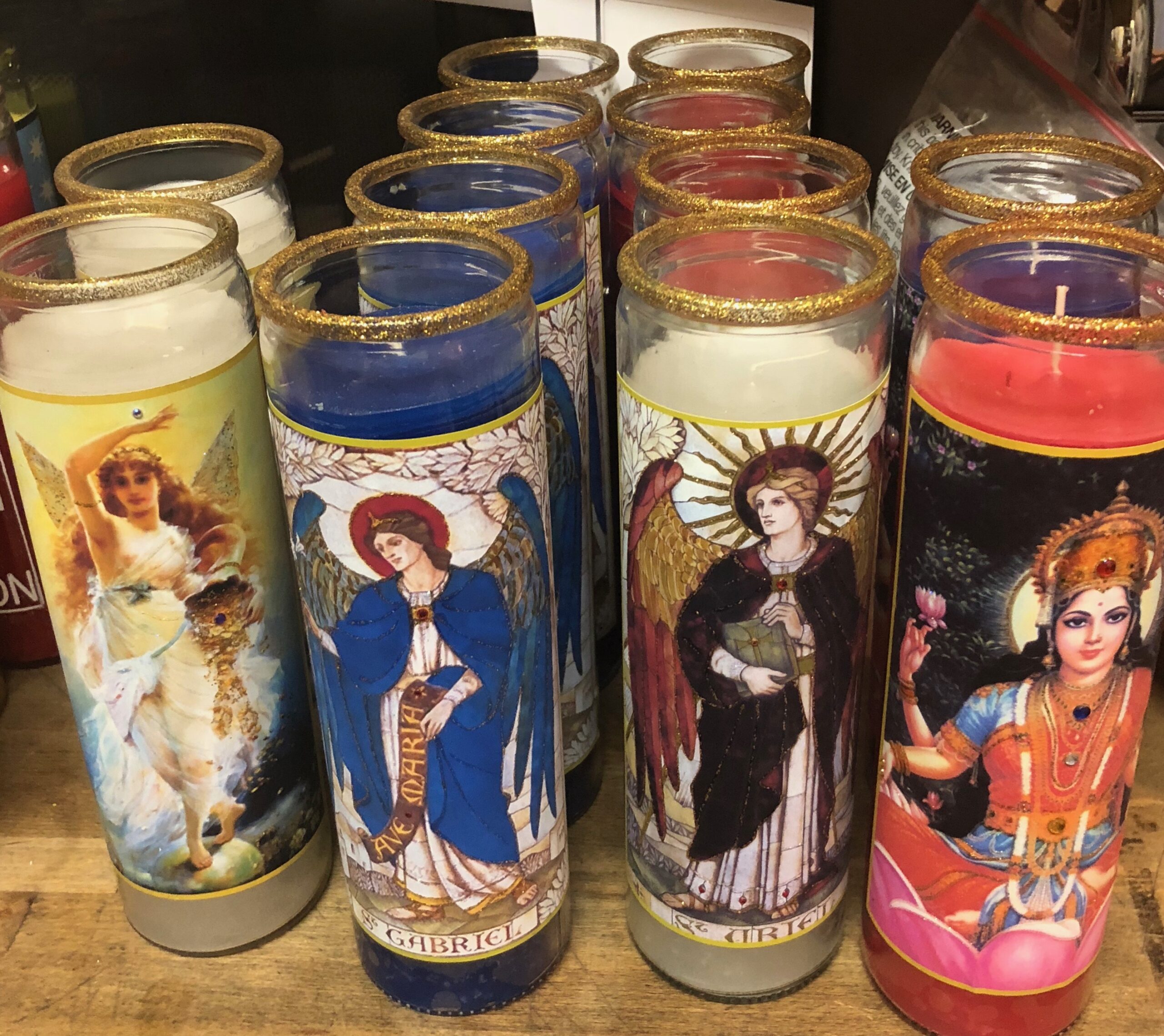Glitter Candles
