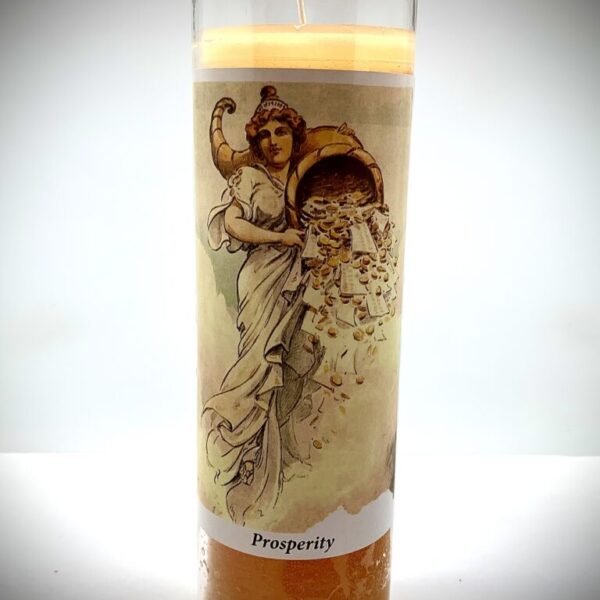 Prosperity Candle DXM Candle - Wealth, Health, Happiness