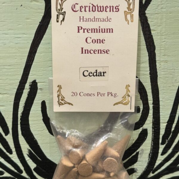Cedar Cone - peace, purity, resilience